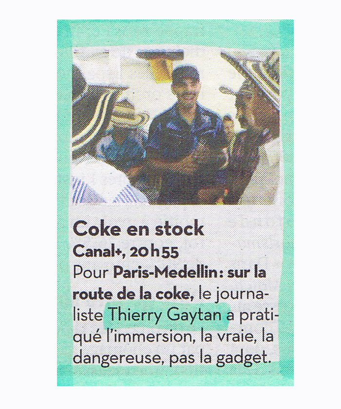 Sur la route de la coke